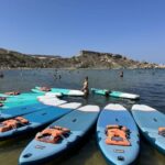 Stand-Up Paddleboarding Lesson at Malta Surf School - What to Expect: Step-by-step of a typical SUP lesson