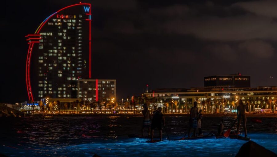 Starlight Paddlesurf during the night in Barcelona - FAQ