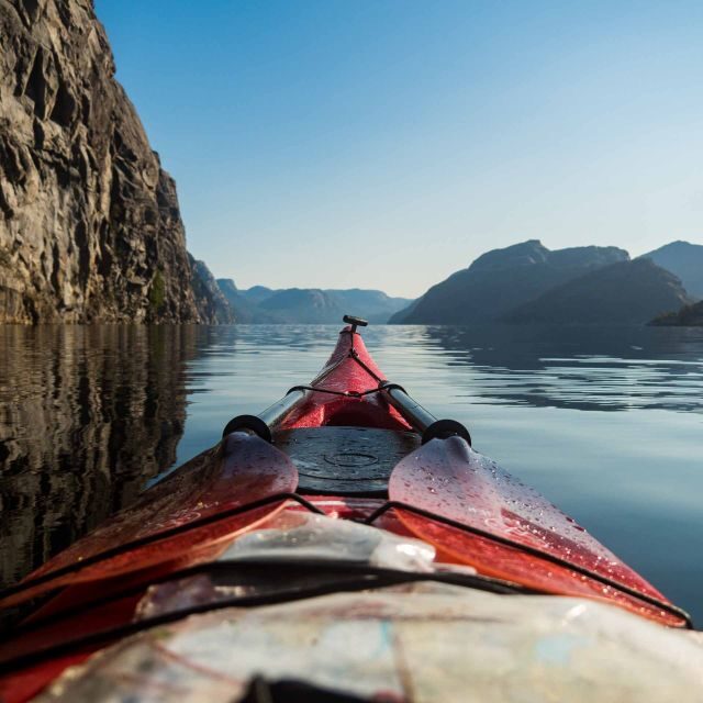 Stavanger: Lysefjord Kayak Safari (Waterfalls & Pulpit Rock) - What to Expect from This Kayaking Adventure