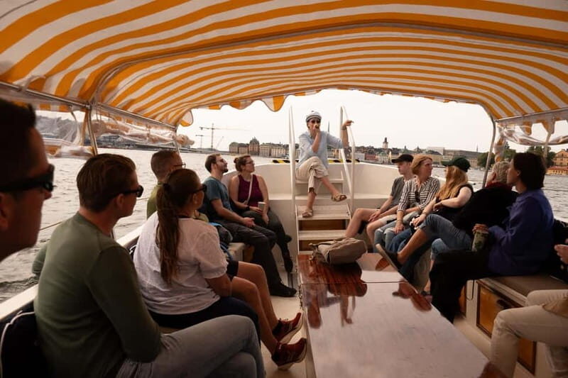 Stockholm: Guided City Sightseeing Open Electric Boat Tour - What to Expect on the Tour