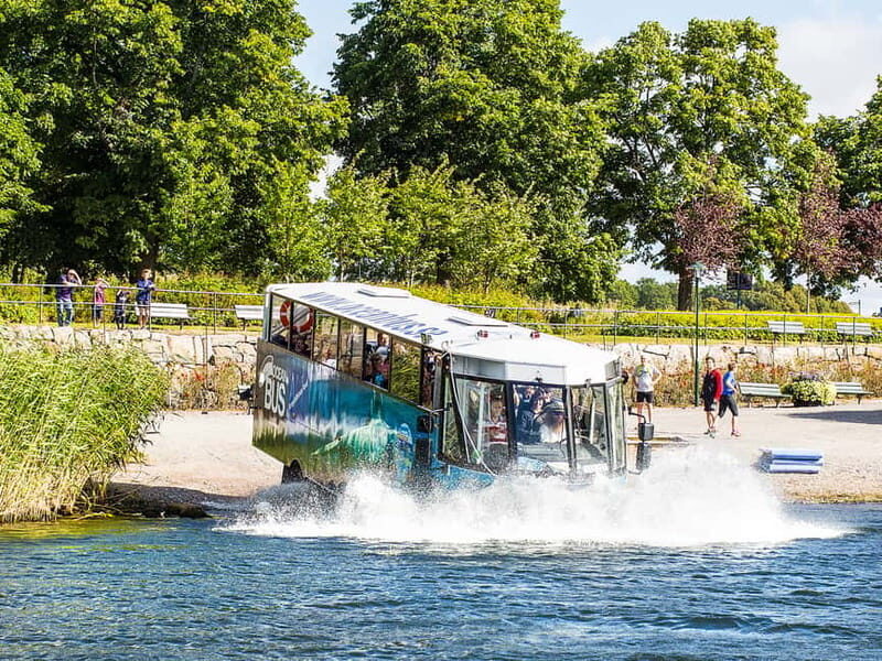Stockholm: Land and Water Tour by Amphibious Bus - An In-Depth Look at the Stockholm Amphibious Bus Tour