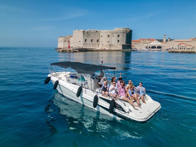 Sun, Sea& Speed: Private boat tour to Dubrovniks Blue Cave! - Authentic Insights from Guests