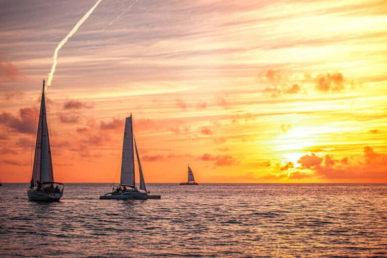 Sunny Beach: Sunset Catamaran Cruise with Dinner & Prosecco - What Could Be Better?