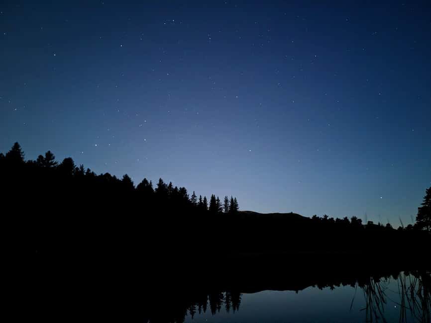 Sunset at the Monges lake and peaks - Practical Details and What to Bring