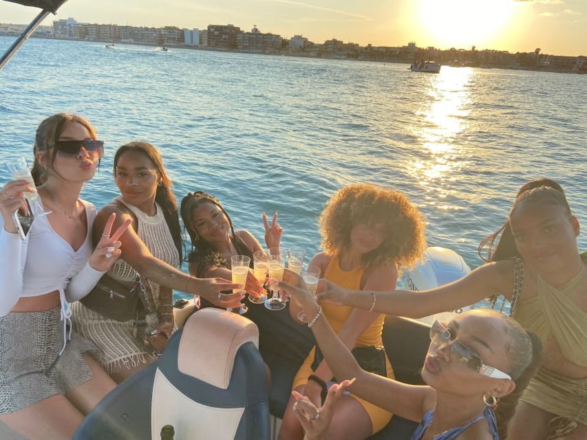 Sunset on a boat with cava included - Why This Tour Works Well