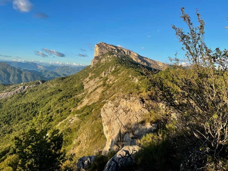 Sunset on Gâche mountain - Panoramic view of the Alps - Discovering Gâche Mountain: An Authentic South of France Experience