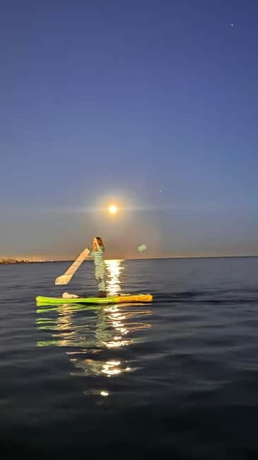 Sunset+paddle surf with music+fotos&videos Barceloneta+snack - The Itinerary — What to Expect