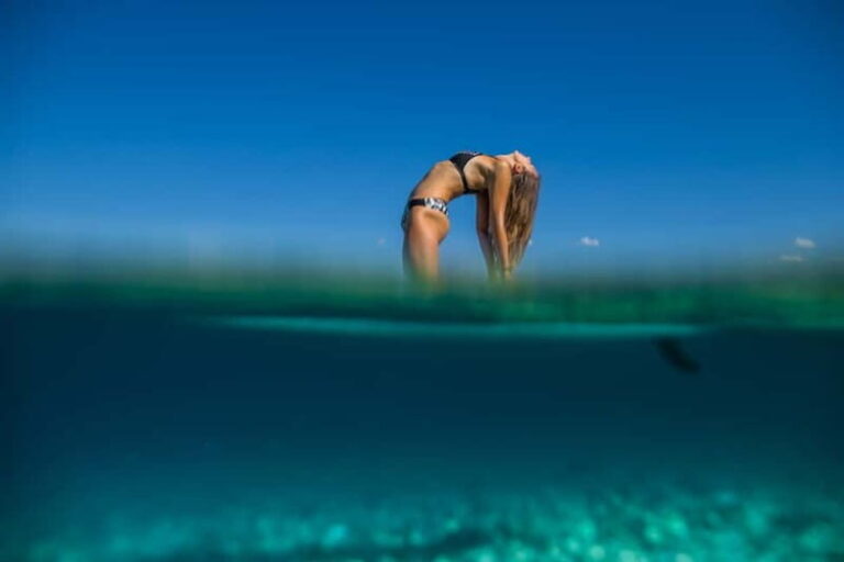 SUP Yoga in Stunning Stoja Bay: Balance, Breath & Connect - The Practice: Moving on Water