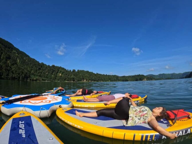 SUP Yoga in the Lagoa das Sete Cidades - The Value of This Experience