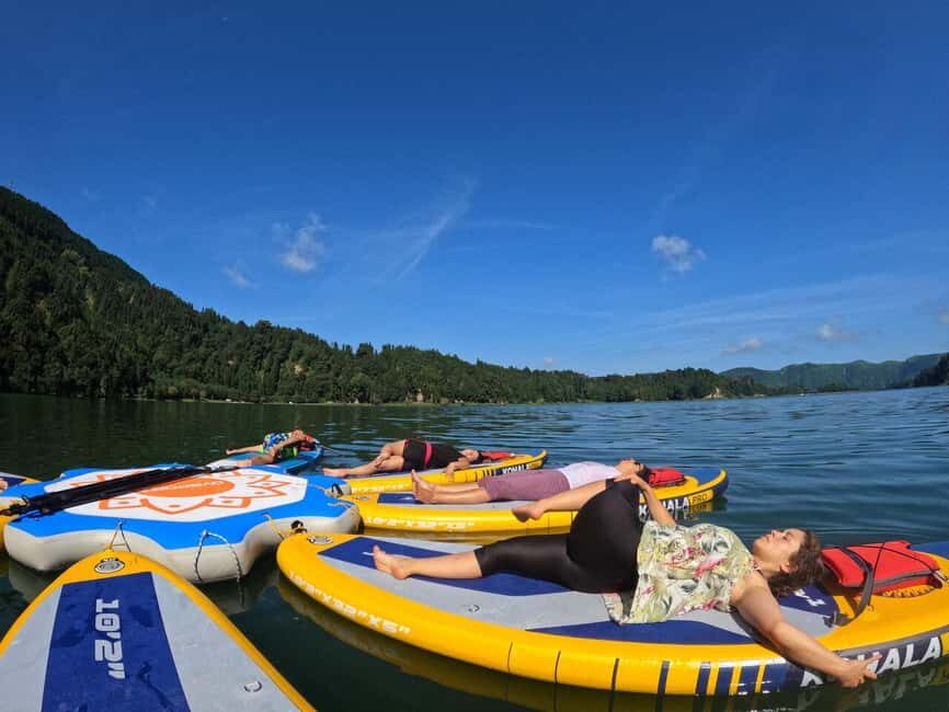 SUP Yoga in the Lagoa das Sete Cidades - The Value of This Experience