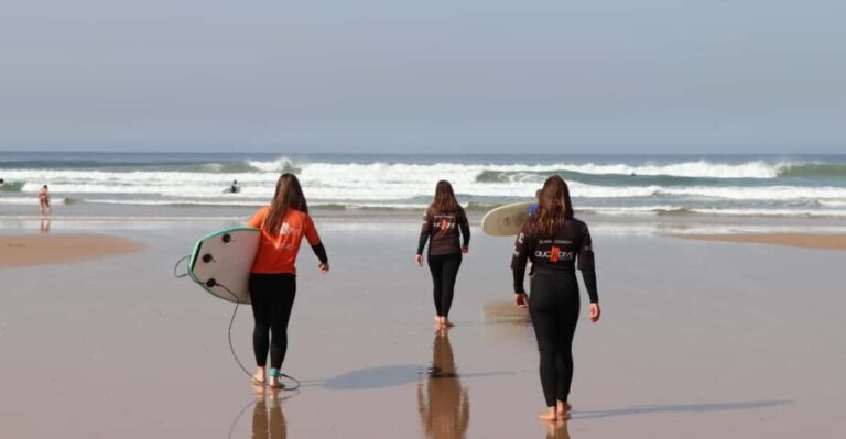 Surf Class in Caparica - The Beach and Environment