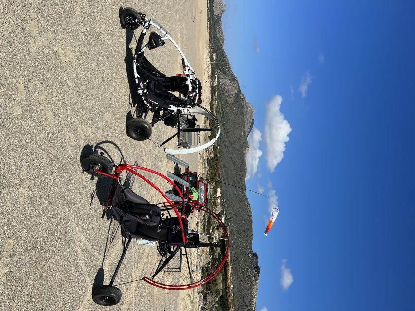 Syvota or Ioannina: Private Tandem Paratrike Flight - The Itinerary Breakdown