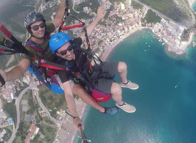 Tandem Paragliding in Budva with Expert Pilots/All-inclusive - The Benefits and Value for Travelers