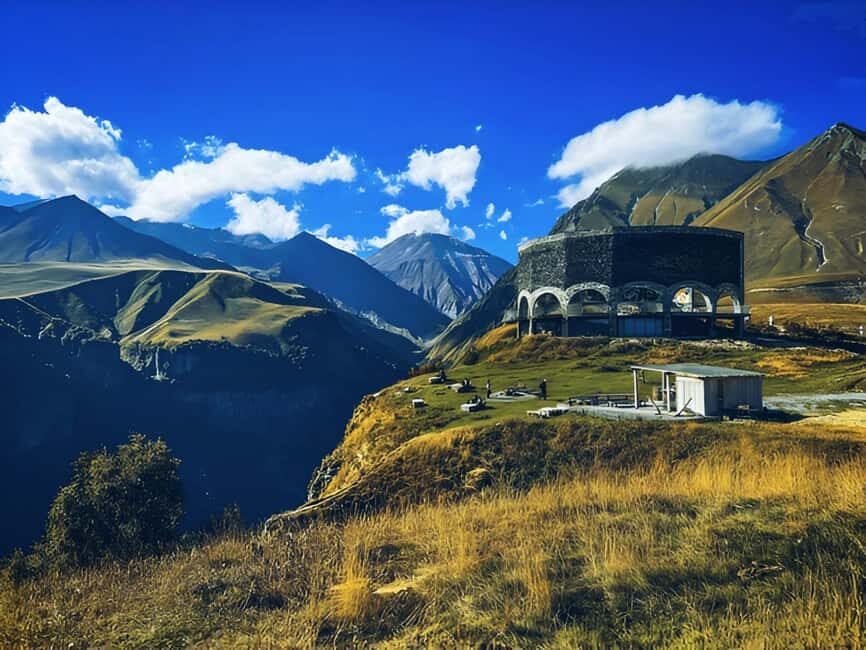 Tbilisi: Kazbegi Ananuri Zhinvali Gudauri Tour and Drop off - What to Expect