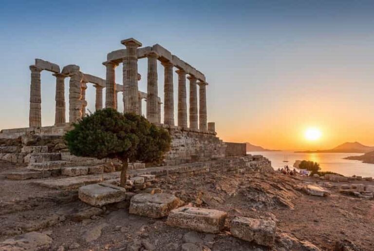 Temple of Poseidon - The Scenic Drive and Photo Opportunities