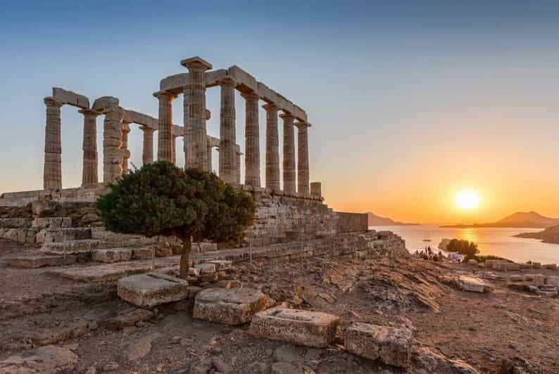 Temple of Poseidon - The Scenic Drive and Photo Opportunities