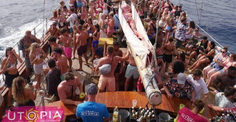 Tenerife: Boat Party with Open Bar and DJs - Continuing the Party in Town