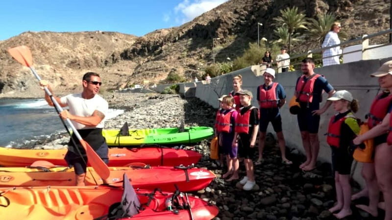 Tenerife: Palm-Mar Double Kayak Rental with Snorkel Gear - The Itinerary Breakdown