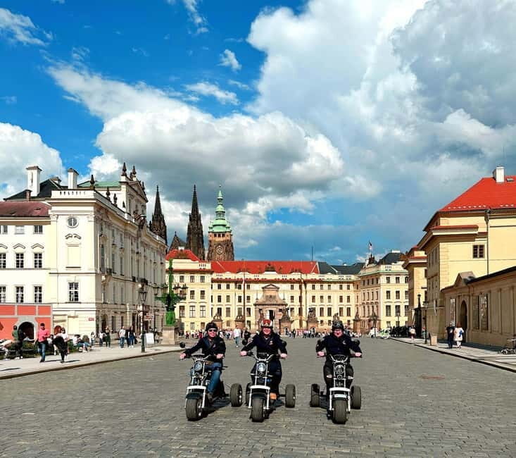 The Best  Trike Prague city tour live guided in English - The Value of This Prague Trike Experience