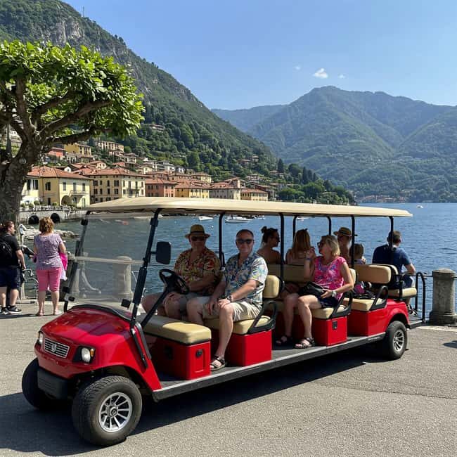 The iconic Como tour Golf Car Tour 2 hours - The Itinerary in Detail