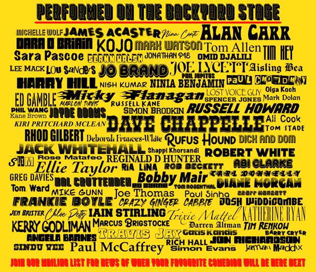 Thursday Night at The Backyard Comedy Club - Why This Experience Works