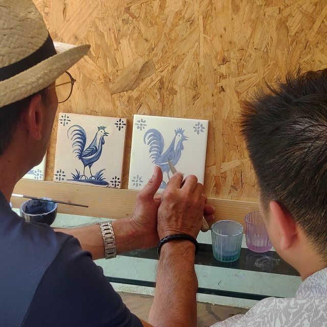 Tile painting workshop in the Algarve - What to Expect During the Workshop