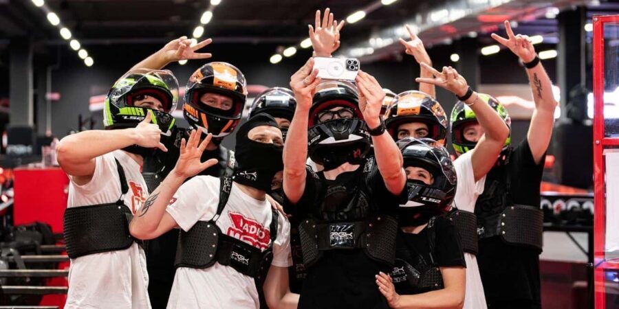 Timed kart race: duration 8 min - An Authentic Look Inside PGK Karting Venice