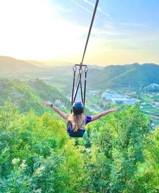 Tirana/Durres: The longest Zipline in Balkan and Castle tour - The Itinerary Breakdown
