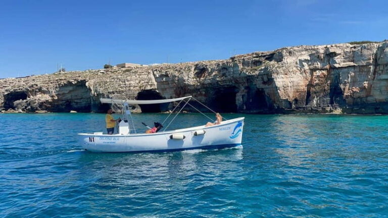 Torre Vado: Tour of the 2 Seas to Caves of S. Maria di Leuca - Snorkeling and Swimming: Refreshing Stops