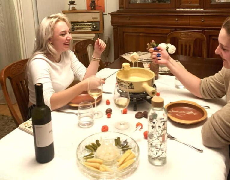 Traditional Swiss Dinner: Cheese Fondue, Appetizers/Dessert - What’s Included and What’s Not