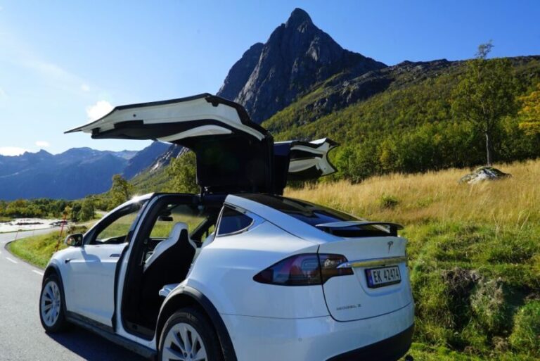 Tromsø: Fjord Sightseeing in a Tesla X Luxury Electric Car - Evaluating the Value