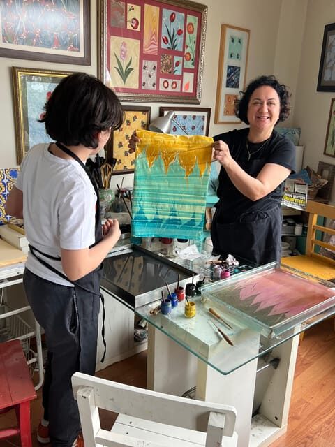 Turkish Marbling Paper Ebru Art Workshop - An In-Depth Look at the Ebru Art Workshop