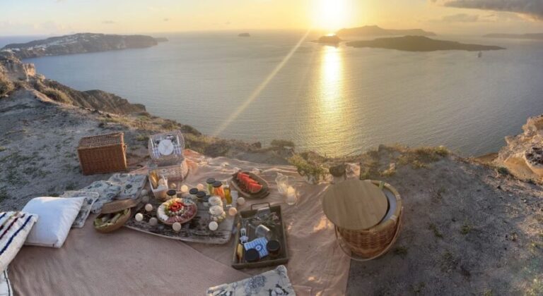 Uncrowded Santorini Sunset PicNic - Practical Details & Considerations