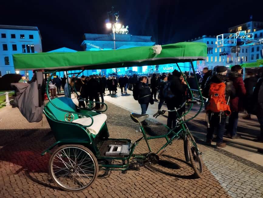 Unic Berlin (Multi) Rickshaw Private by Night Taylor Made - Why This Tour Offers Great Value