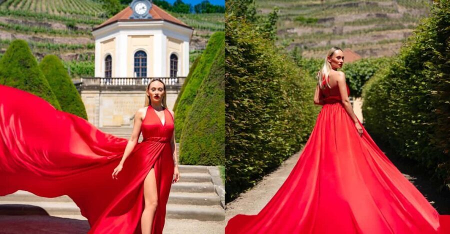 Unique flying dress photo shooting in Berlin - An In-Depth Look at the Experience