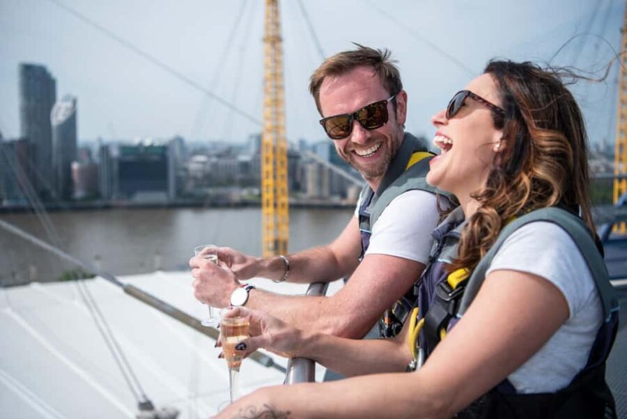 Up at The O2 Celebration Climb with Guide - The Value of the Experience