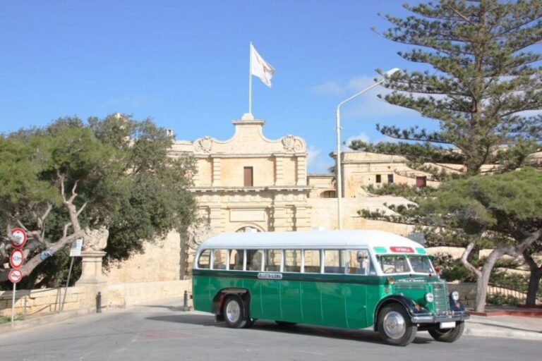 Valletta: Vintage Bus to Valletta, Sliema, Rabat & Mdina - What Travelers Say