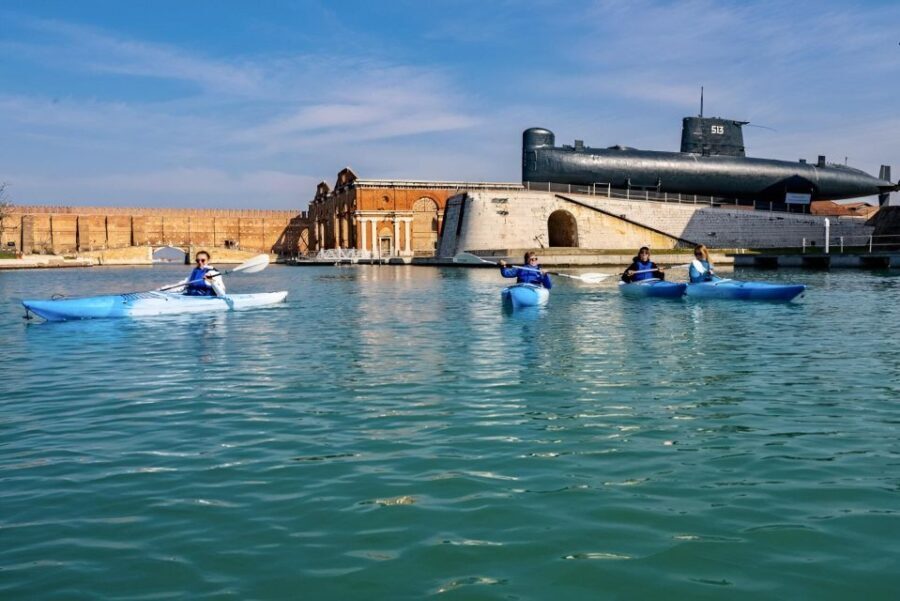 Venice Beginner's Kayak Tour in the Medieval Arsenal - The Water Experience: Calm, Scenic, and Authentic