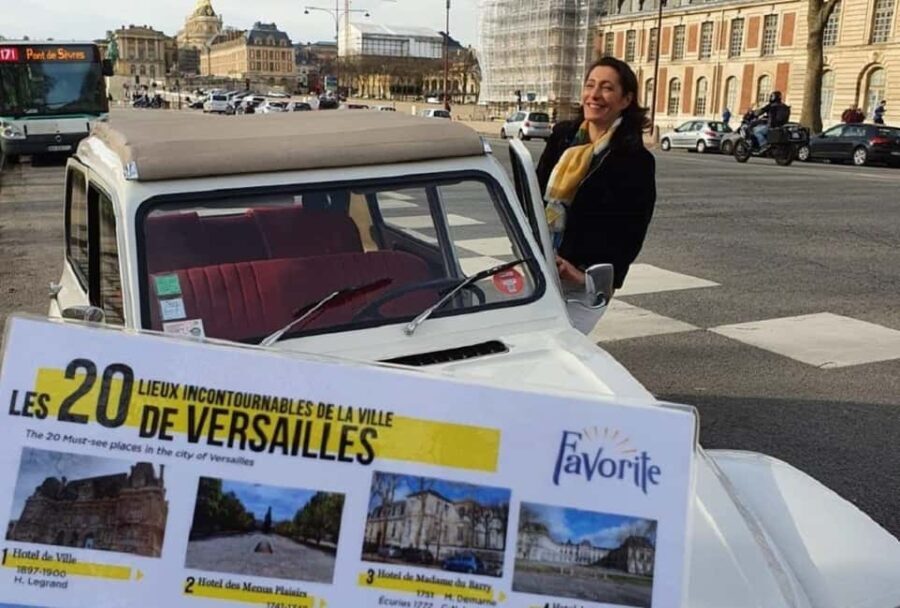 Versailles : 1 hour Private Citytour in a vintage car - Analyzing the Value