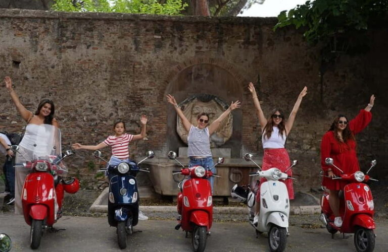 Vespa city tour in Rome with two different routes - Authentic Experiences from Reviews