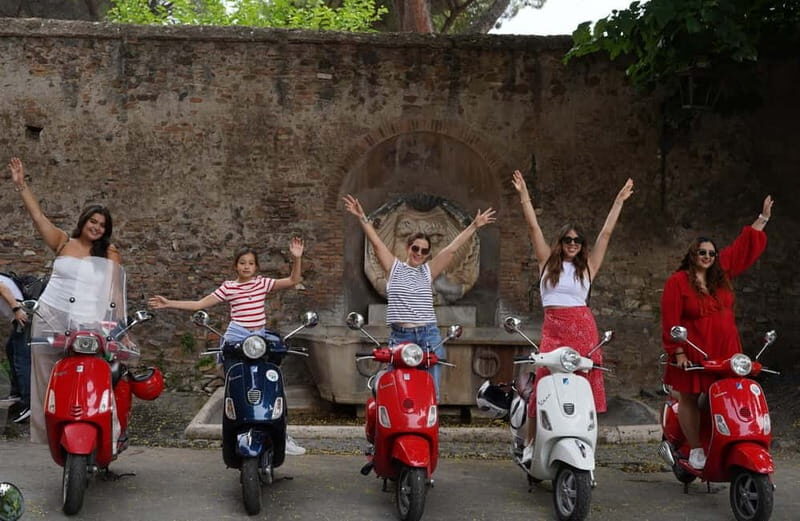 Vespa city tour in Rome with two different routes - Authentic Experiences from Reviews
