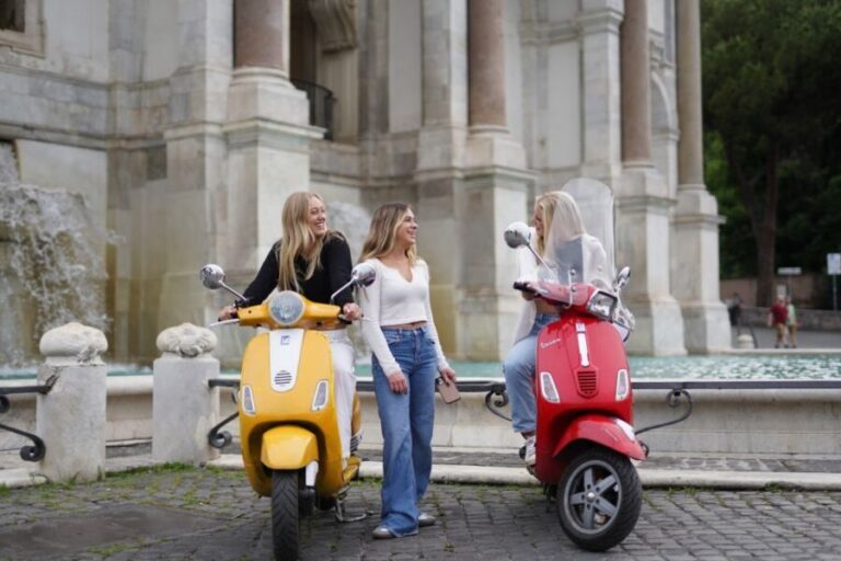 Vespa Tour with Professional Photographer - Practical Details and Considerations