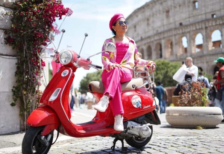 Vespa - Wine and Photography service in Rome - In-Depth Look at the Itinerary