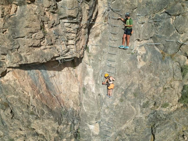Via Ferrata Castala - Almeria - Multiadventure Circuit - The Itinerary: What to Expect