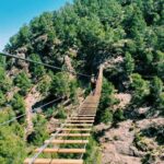 Via ferrata in Enguera with an 80-meter bridge - Guided Experience and Safety