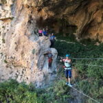 Via Ferratas Adventures (Several Locations) - Crossing Hanging Bridges and the Zipline