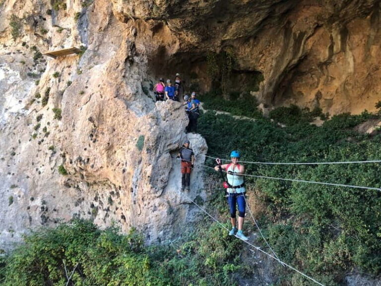 Via Ferratas Adventures (Several Locations) - Crossing Hanging Bridges and the Zipline