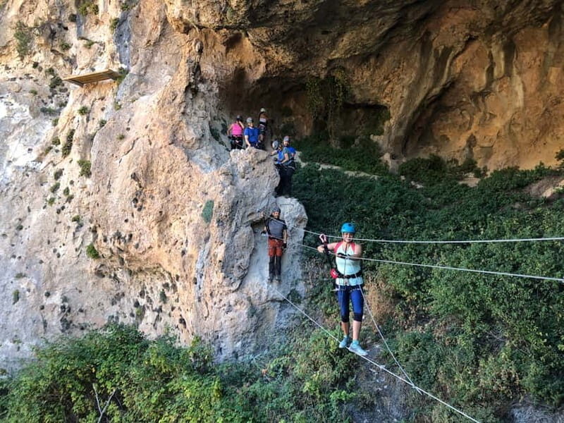 Via Ferratas Adventures (Several Locations) - Crossing Hanging Bridges and the Zipline