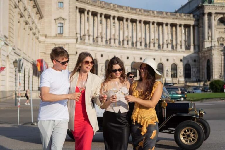 Vienna: Private City Tour and Dinner in a Vintage Car - The Culinary Aspect: Meal and Wine