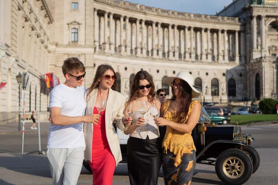 Vienna: Private City Tour and Dinner in a Vintage Car - The Culinary Aspect: Meal and Wine